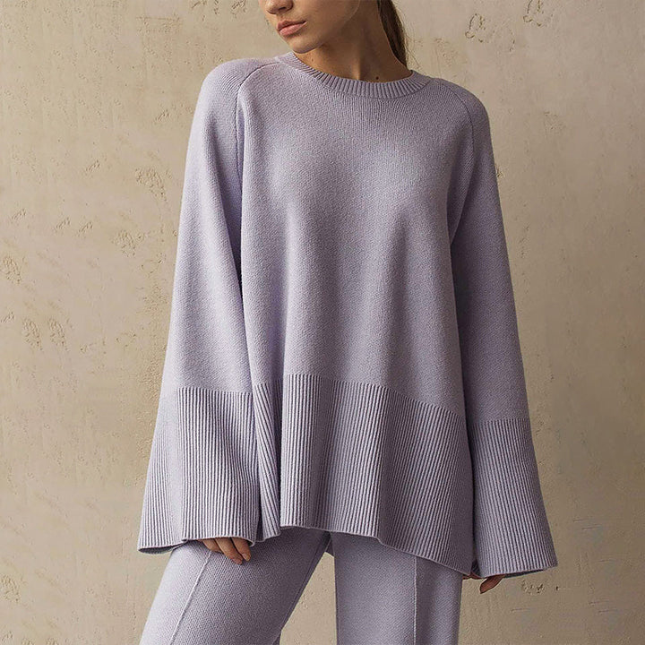 Clara Duval Relaxed Knit Lounge Set