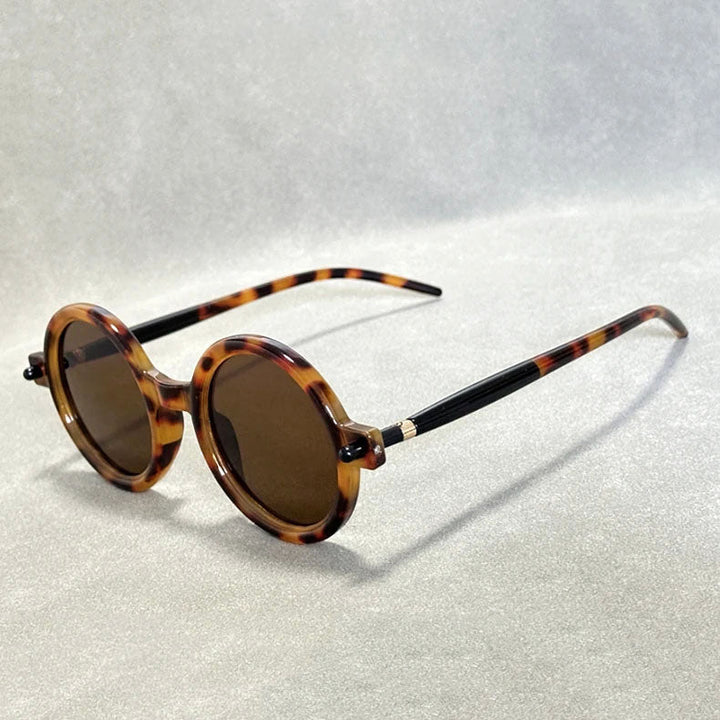 Orvion Round Retro Frame Sunglasses