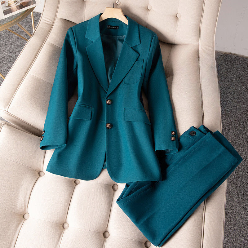 Clara Duval Structured Pant Suit