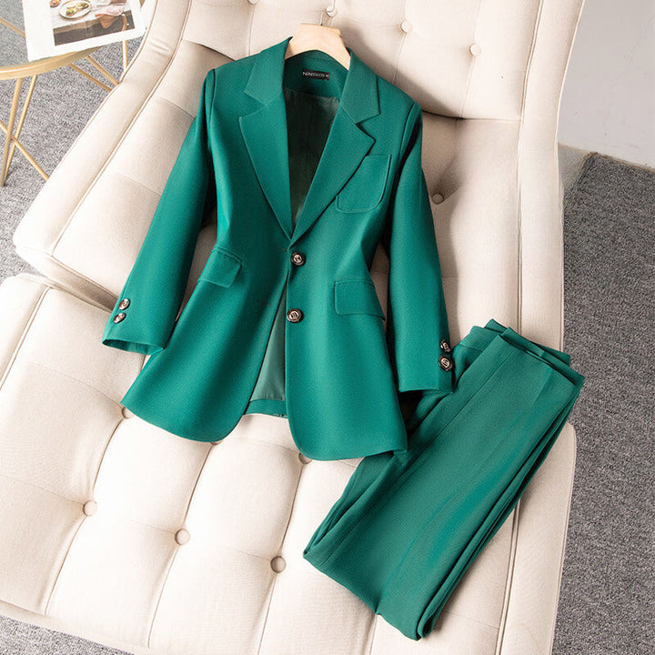 Clara Duval Structured Pant Suit