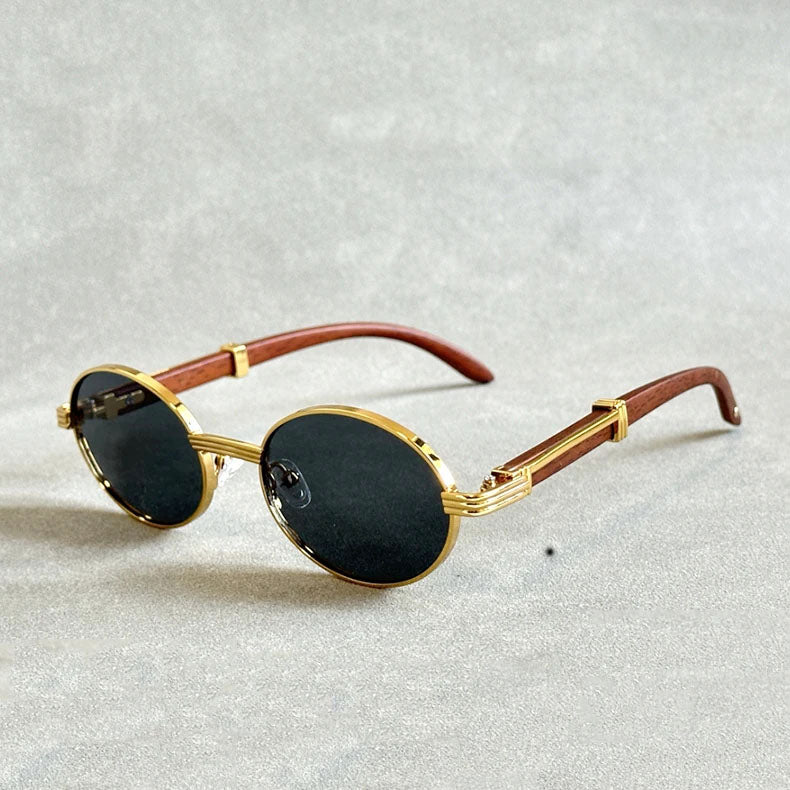 Orvion Vintage-Inspired Round Frame Sunglasses