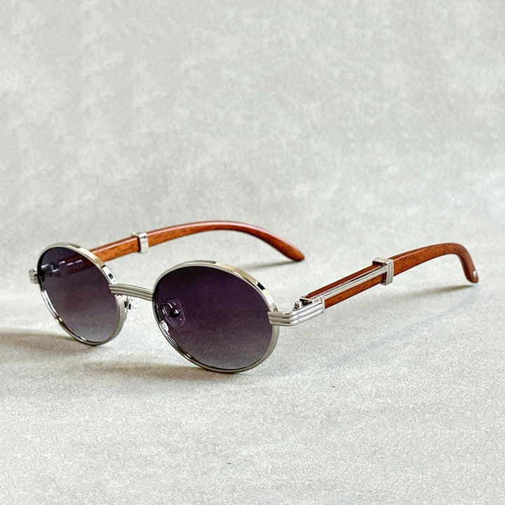 Orvion Vintage-Inspired Round Frame Sunglasses