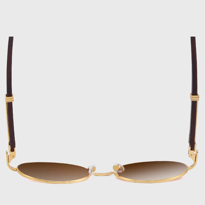 Orvion Vintage-Inspired Round Frame Sunglasses