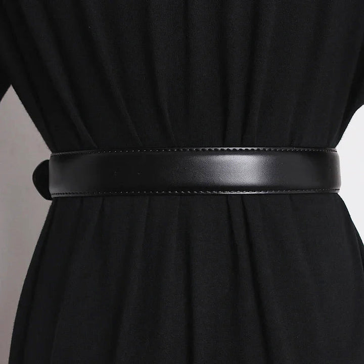 Clara Duval Vintage Style Leather Belt