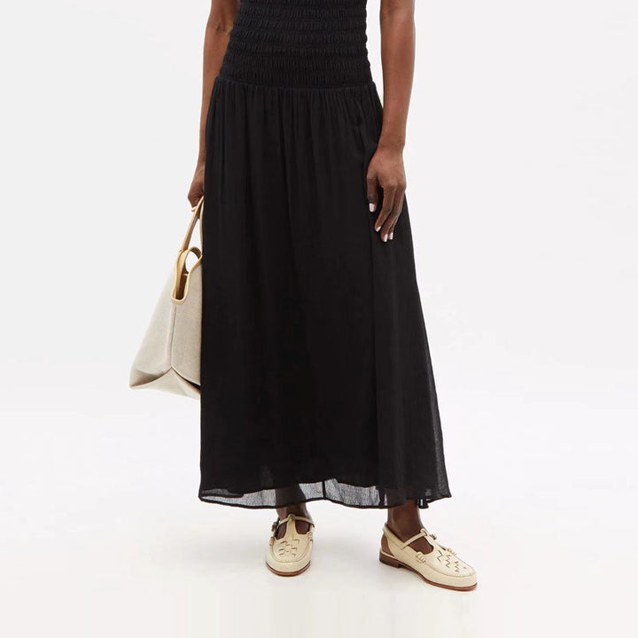 Clara Duval Woven Strap Slingback Sandals