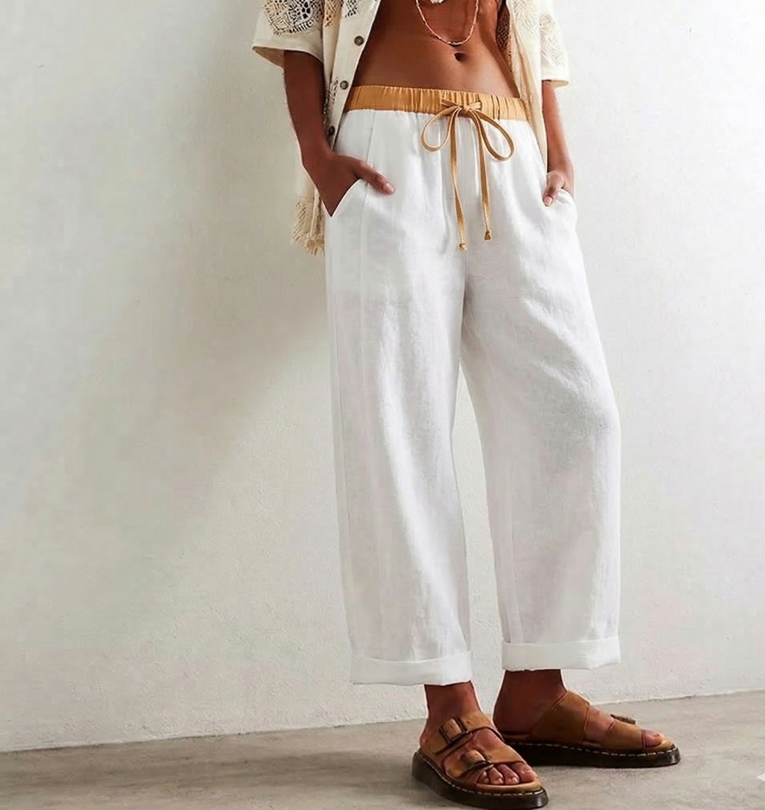 Clara Duval Relaxed Drawstring Pants