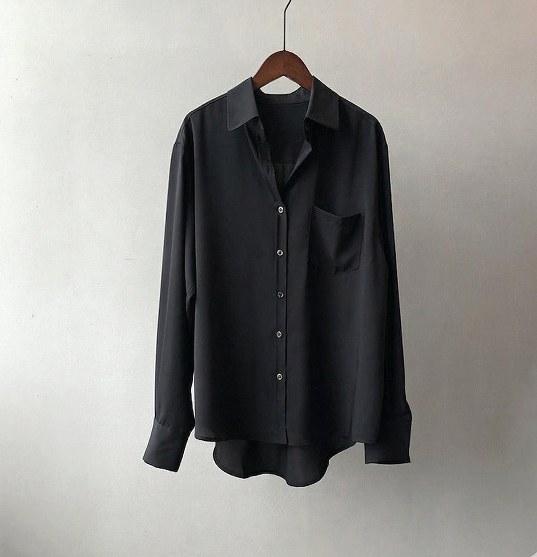 Clara Duval Relaxed Fit Long Sleeve Shirt