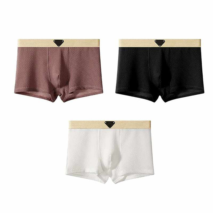 Clark - Men's Contrast Waistband Co-ord Boxer Briefs Set