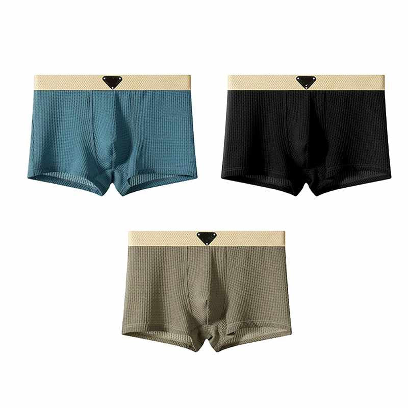 Clark - Men's Contrast Waistband Co-ord Boxer Briefs Set