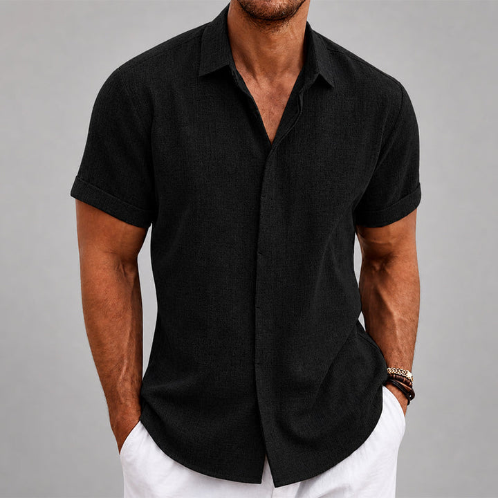 Clayton - Men's Short Sleeve Button-Up Shirt