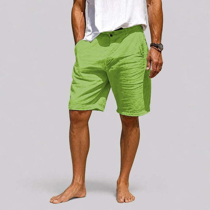 Cole - Men's Casual Drawstring Beach Shorts