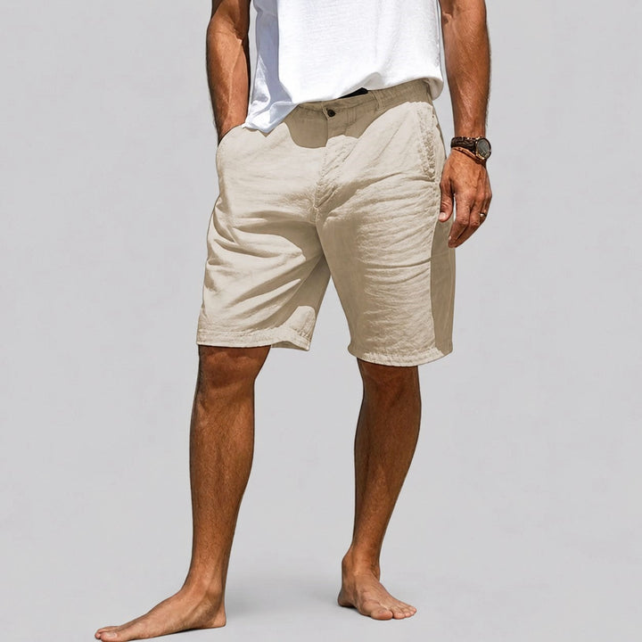 Cole - Men's Casual Drawstring Beach Shorts