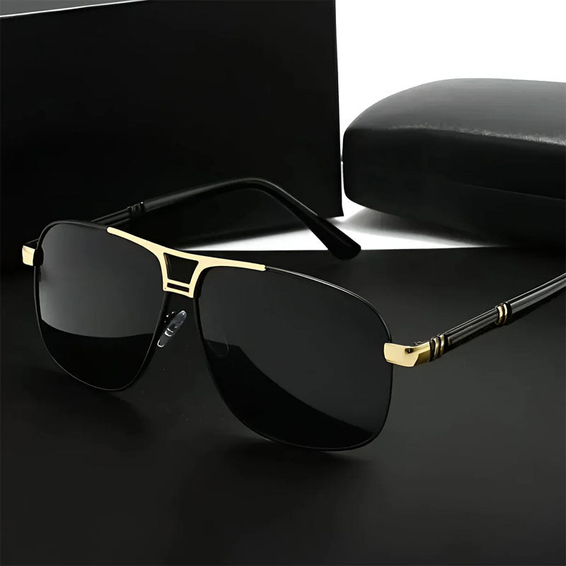 Corbin - Rimless Top Shield Tinted Sunglasses