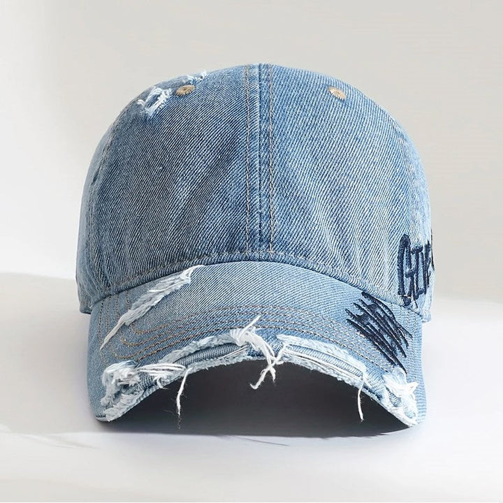 Auria Never Give Up Denim Cap
