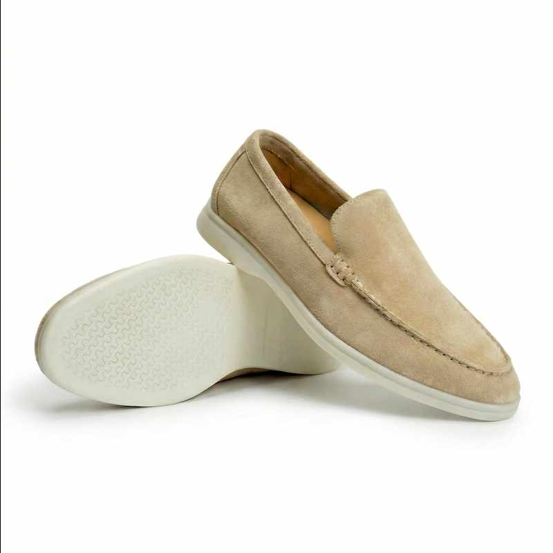 Dominic - Suede Slip On Comfort Footwear Loafers