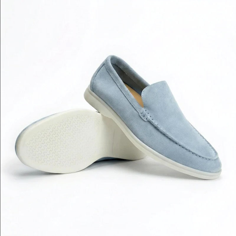 Dominic - Suede Slip On Comfort Footwear Loafers