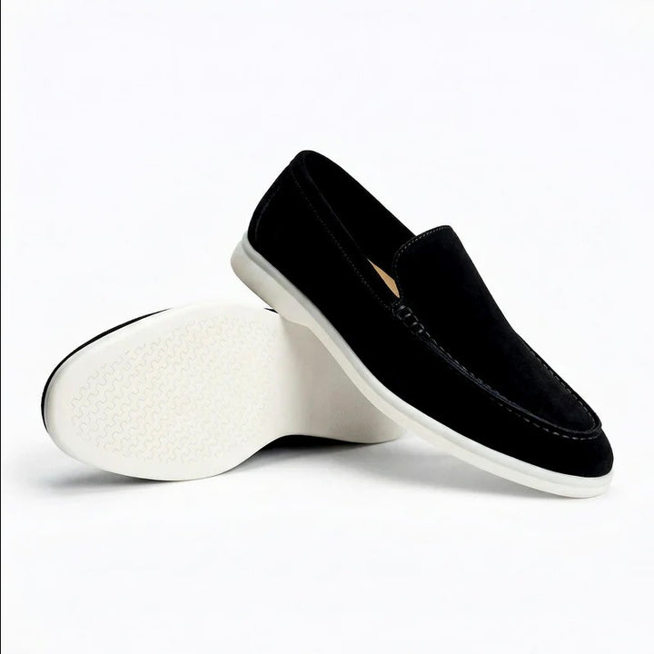 Dominic - Suede Slip On Comfort Footwear Loafers