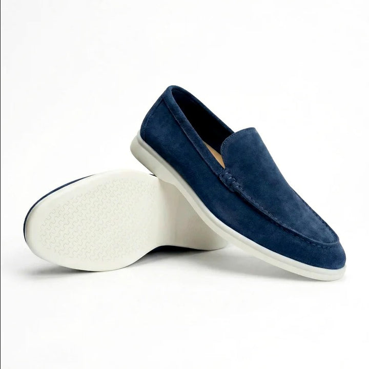 Dominic - Suede Slip On Comfort Footwear Loafers