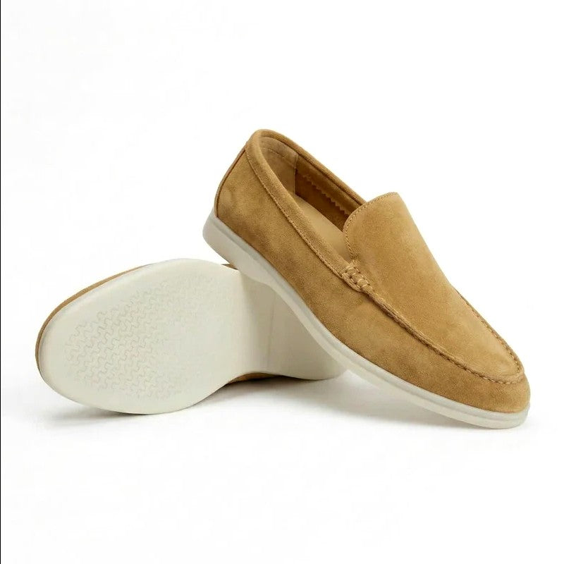 Dominic - Suede Slip On Comfort Footwear Loafers