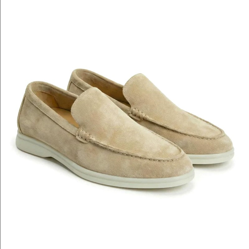 Dominic - Suede Slip On Comfort Footwear Loafers