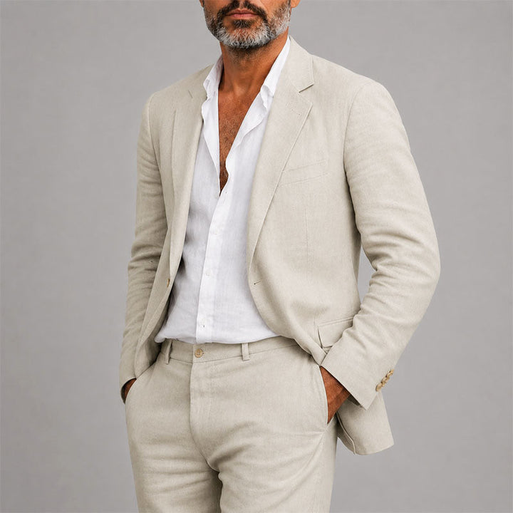 Donovan - Men's Relaxed Blazer and Pants Suit Set
