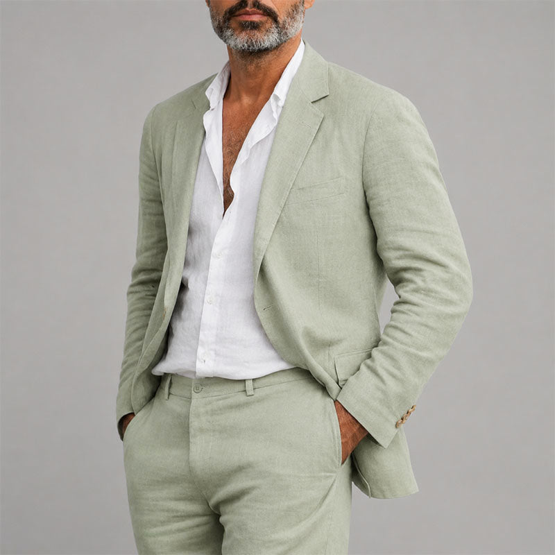 Donovan - Men's Relaxed Blazer and Pants Suit Set