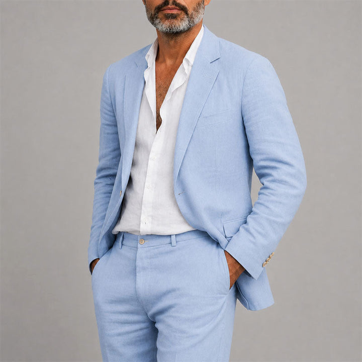 Donovan - Men's Relaxed Blazer and Pants Suit Set