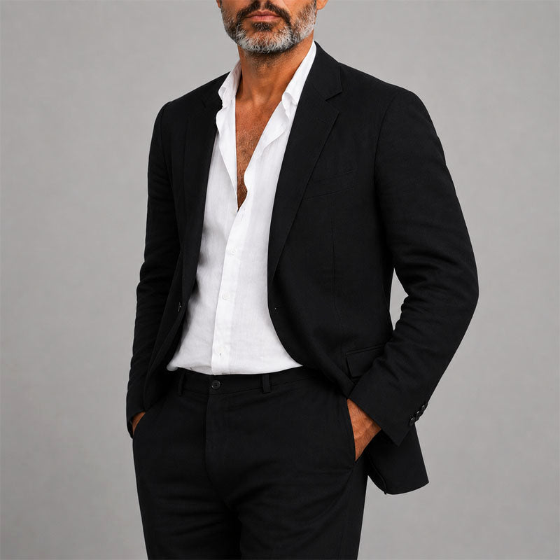 Donovan - Men's Relaxed Blazer and Pants Suit Set