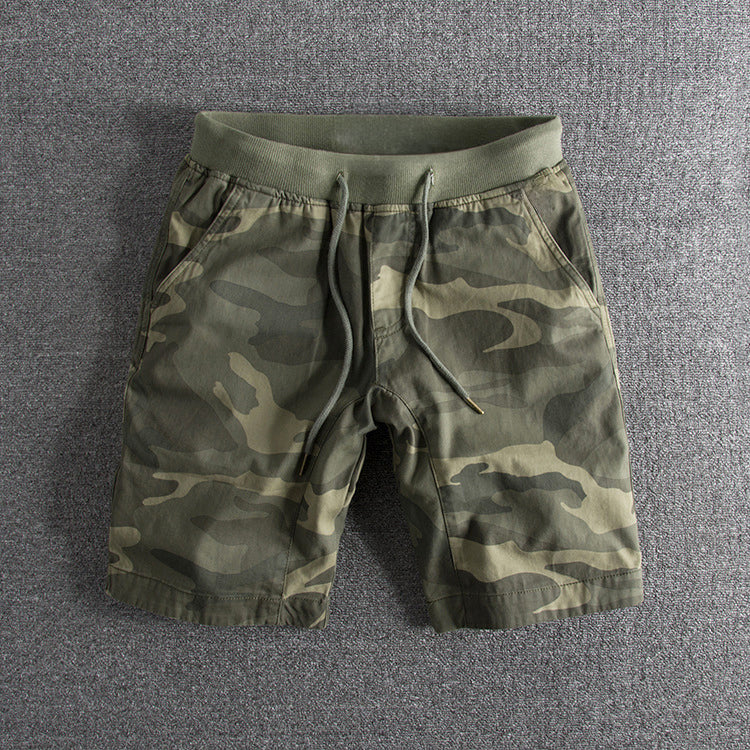 Dylan - Men's Camouflage Drawstring Comfort Shorts