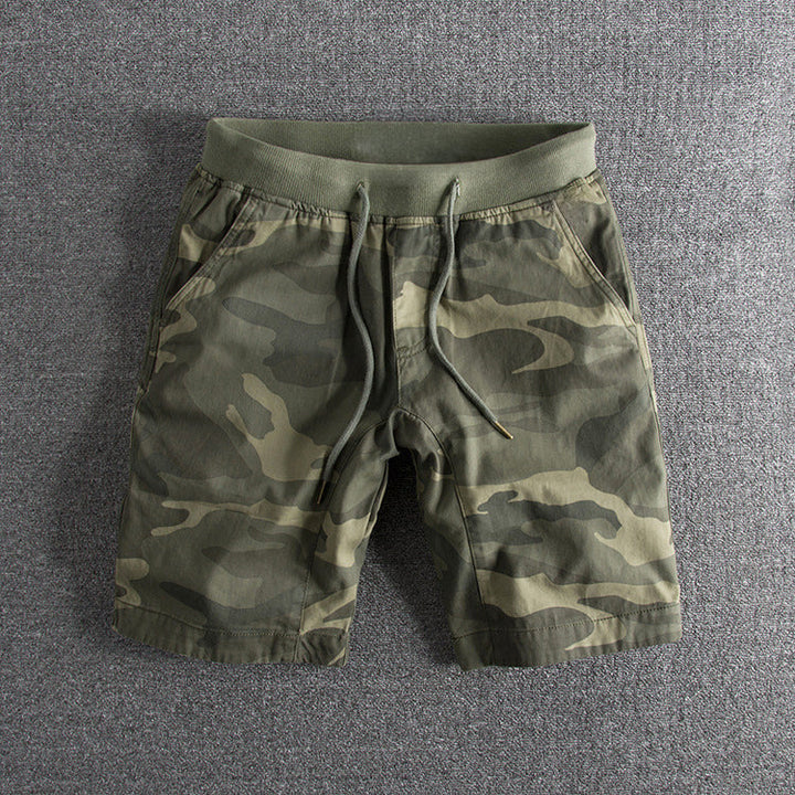 Dylan - Men's Camouflage Drawstring Comfort Shorts