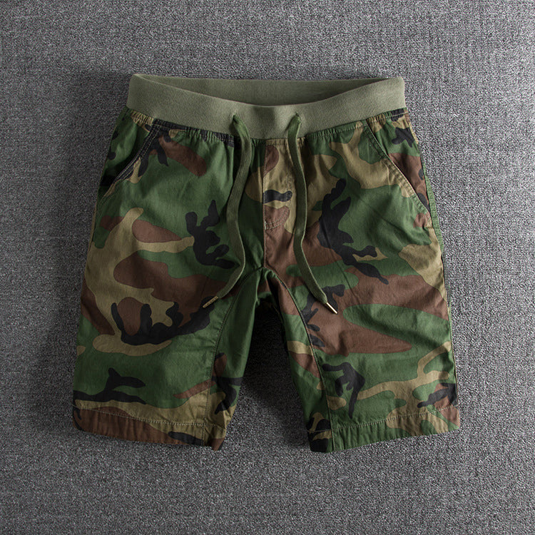 Dylan - Men's Camouflage Drawstring Comfort Shorts