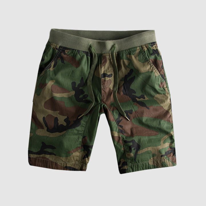 Dylan - Men's Camouflage Drawstring Comfort Shorts