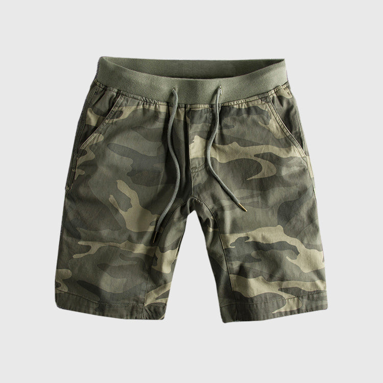 Dylan - Men's Camouflage Drawstring Comfort Shorts