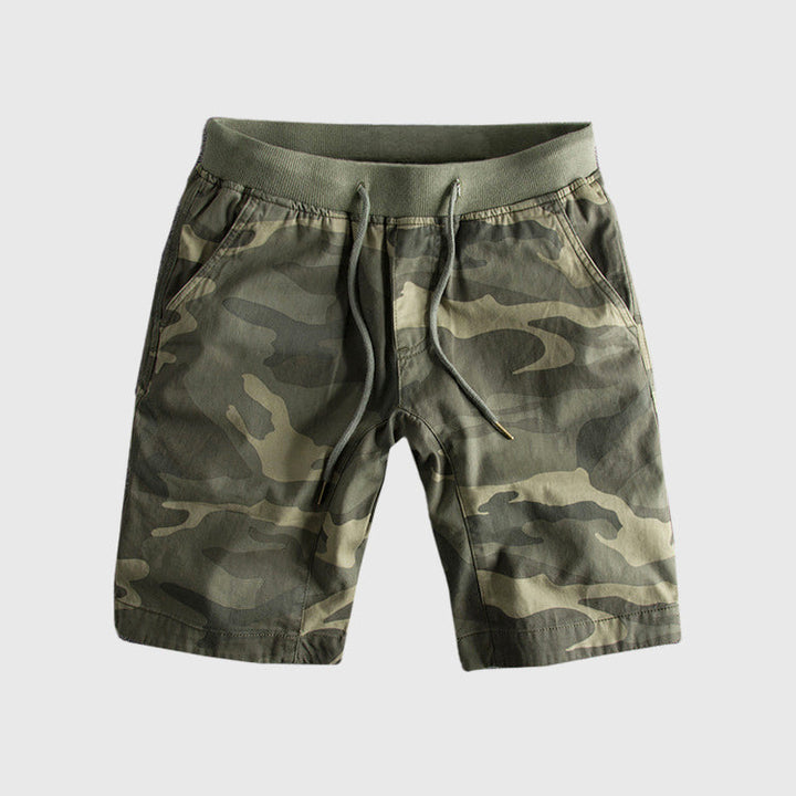Dylan - Men's Camouflage Drawstring Comfort Shorts