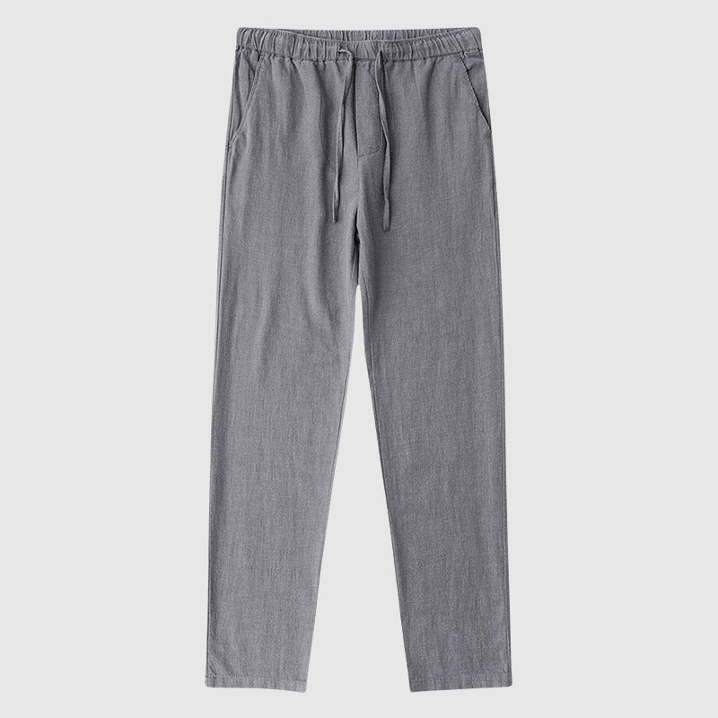 Edward Stone Ankle-Length Linen Pants