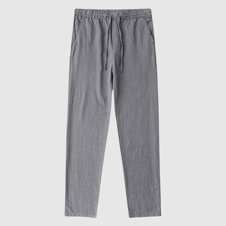 Edward Stone Ankle-Length Linen Pants