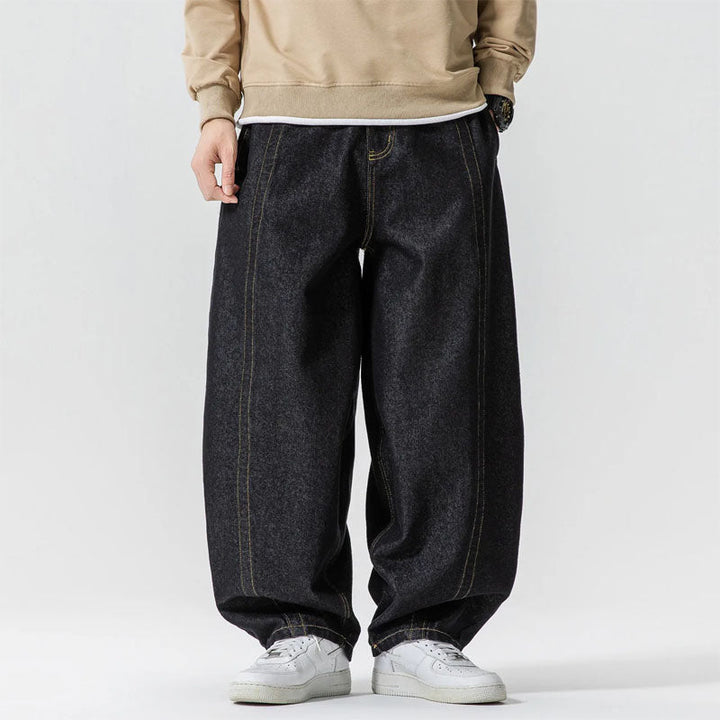 Edward Stone Baggy Wide-Leg Jeans