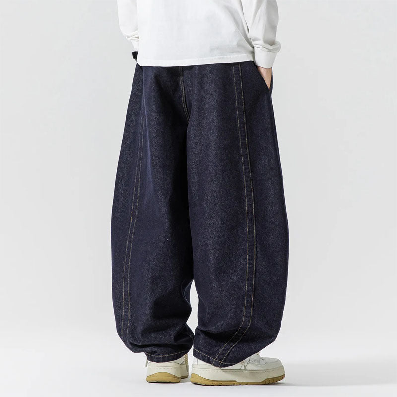 Edward Stone Baggy Wide-Leg Jeans