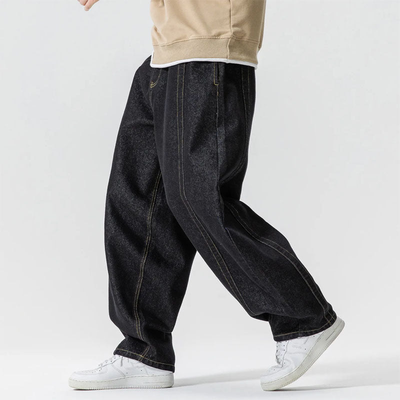 Edward Stone Baggy Wide-Leg Jeans