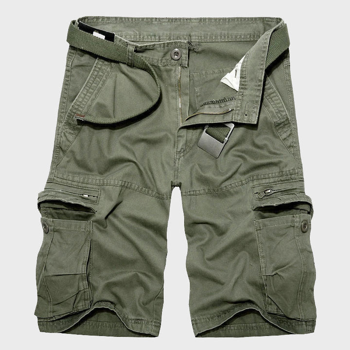 Edward Stone Belted Cargo Shorts