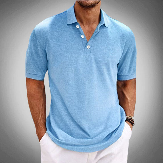 Edward Stone Button-Up Collar Polo