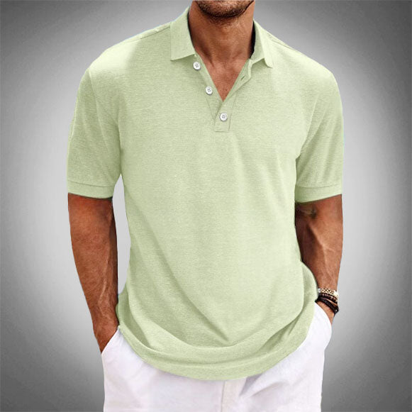 Edward Stone Button-Up Collar Polo