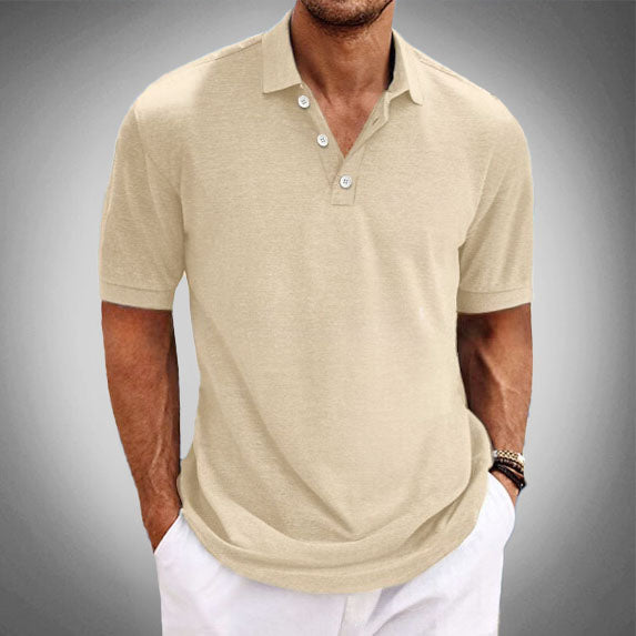 Edward Stone Button-Up Collar Polo