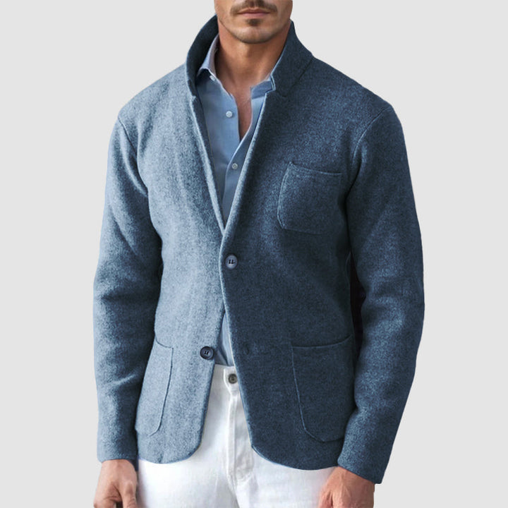 Edward Stone Button-Up Knit Jacket