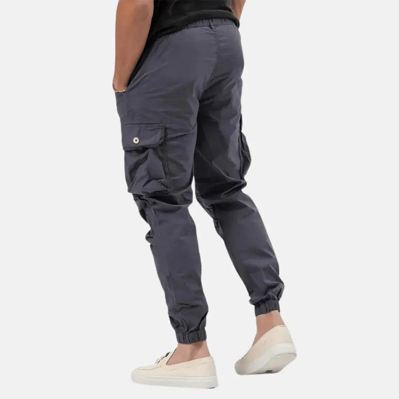 Edward Stone Cargo Pants with Elastic Cuffs