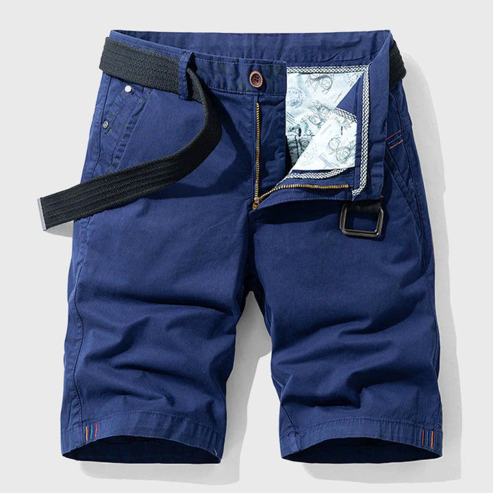 Edward Stone Casual Belted Shorts