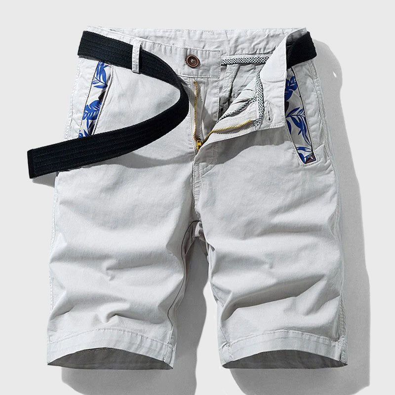 Edward Stone Casual Belted Shorts
