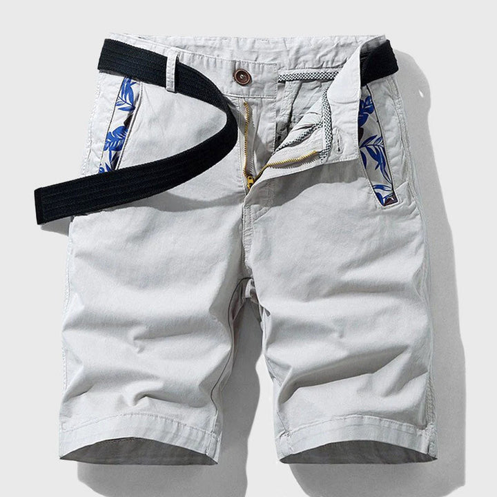 Edward Stone Casual Belted Shorts