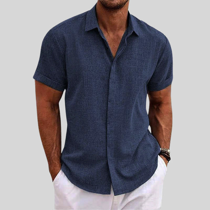 Edward Stone Casual Button-Up Summer Shirt