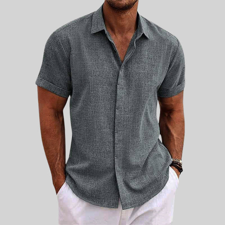 Edward Stone Casual Button-Up Summer Shirt